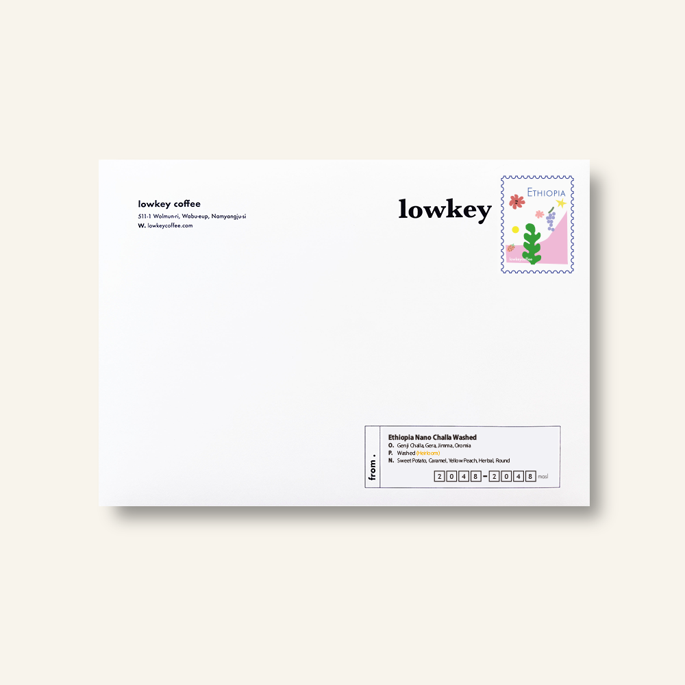 (1월의 커피) 에티오피아 나노찰라 워시드