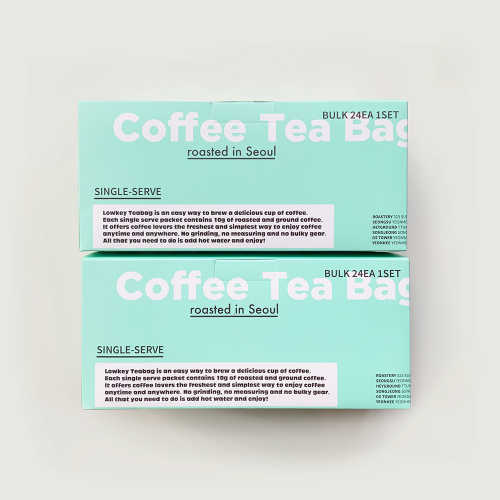 로우키 커피 티백 대용량 2상자