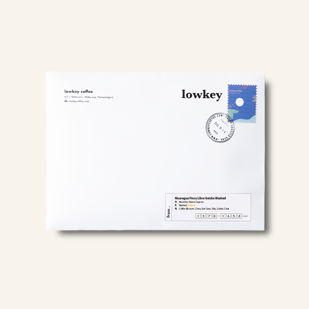 (1월의 커피) 니카라과 핀카 리브레 게이샤 워시드