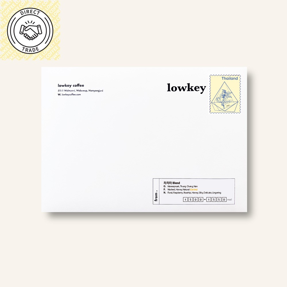 (4월의 커피) 태국 차차차 블렌드 100g