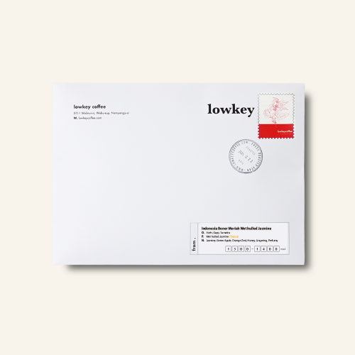 (1월의 커피) 인도네시아 베너 메리아 웻 헐드 자스민