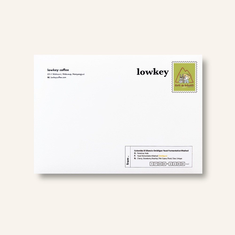 (4월의 커피) 콜롬비아 엘 실렌시오 옴블리곤 이스트 퍼먼테이션 워시드