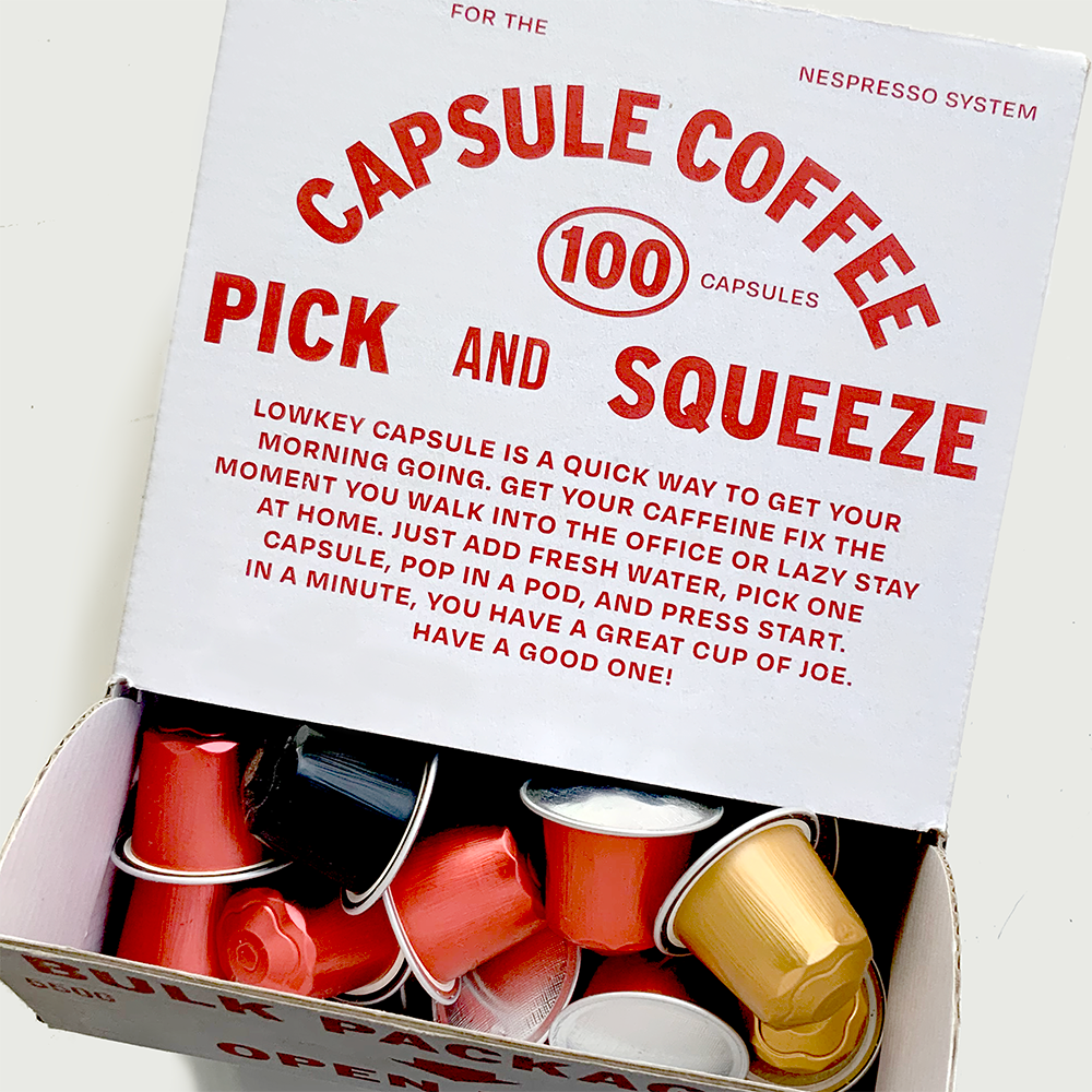 로우키 캡슐 커피 대용량 100개