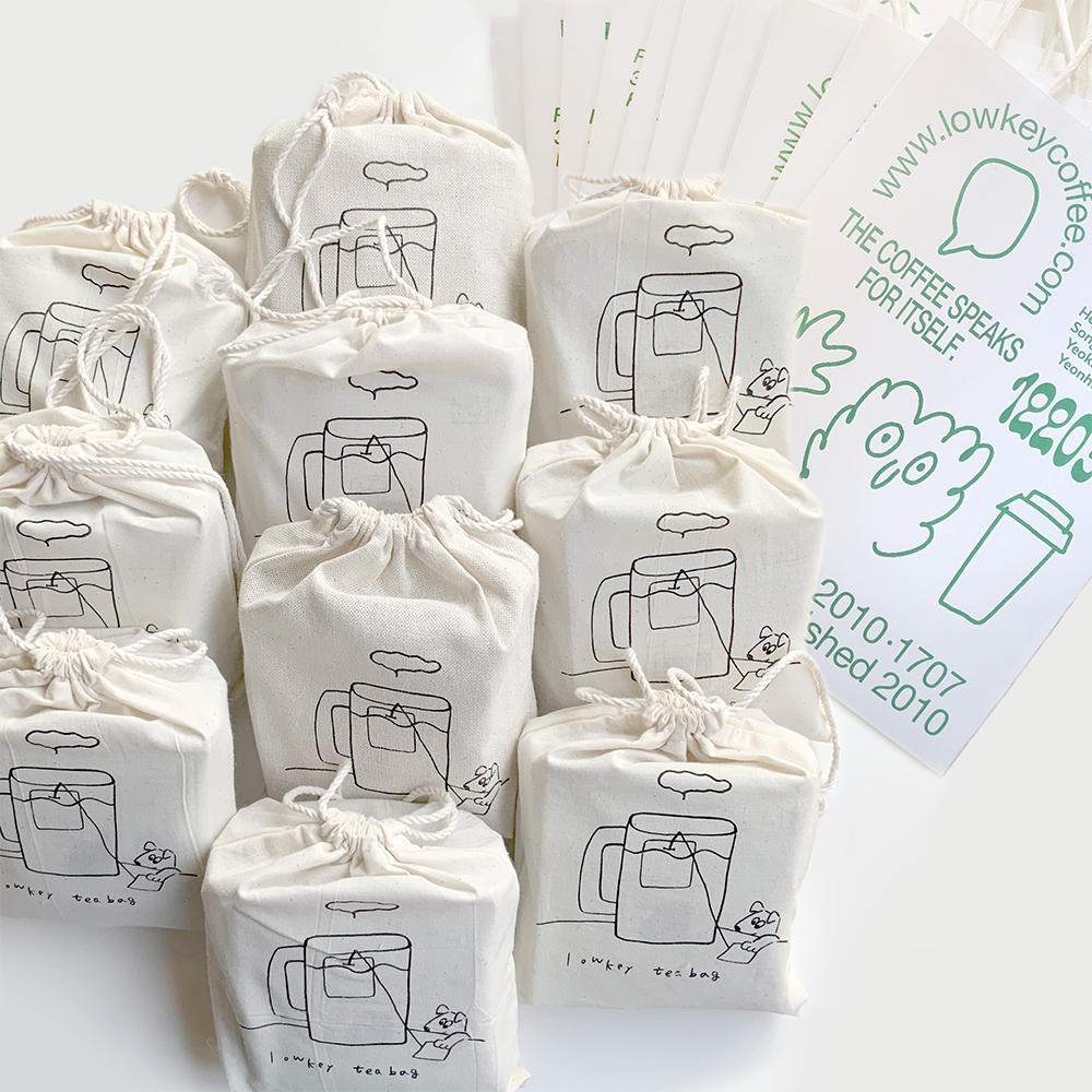 티백 파우치 10세트 (+쇼핑백10개 )